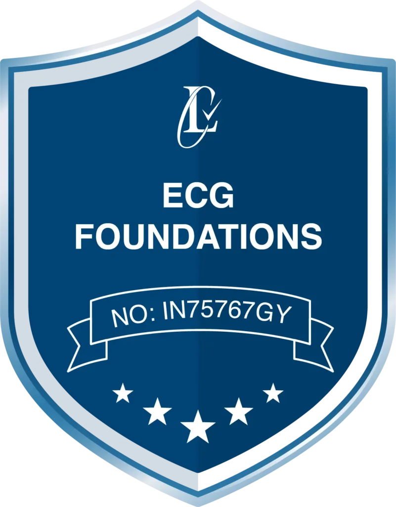ECG foundations badge