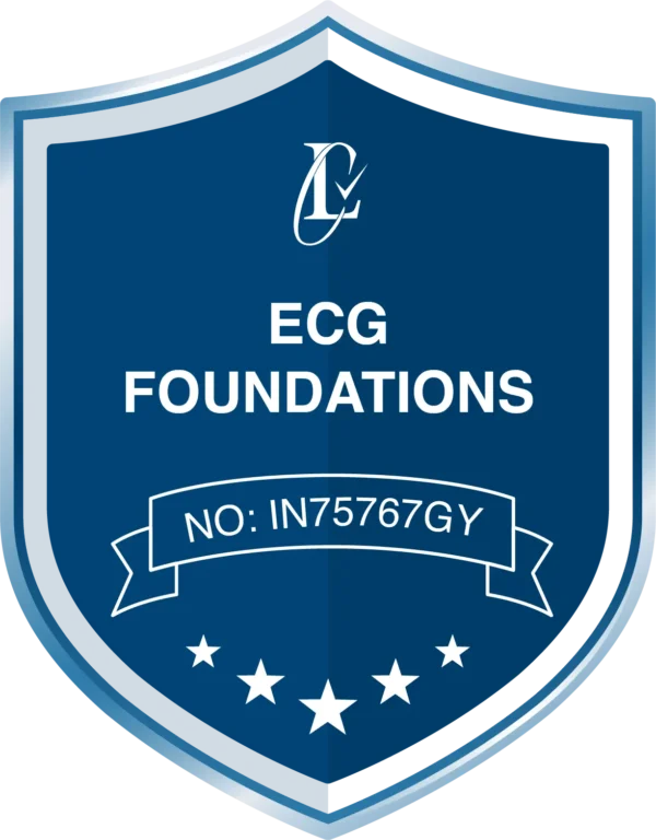 ECG foundations badge