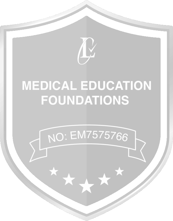 Medical Education Foundations healthcare certifications healthcare certifications badge(coming soon)