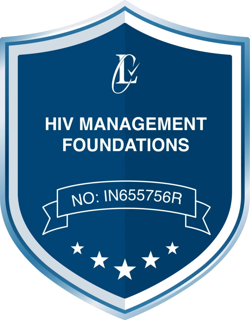 HIV Management Foundations badge